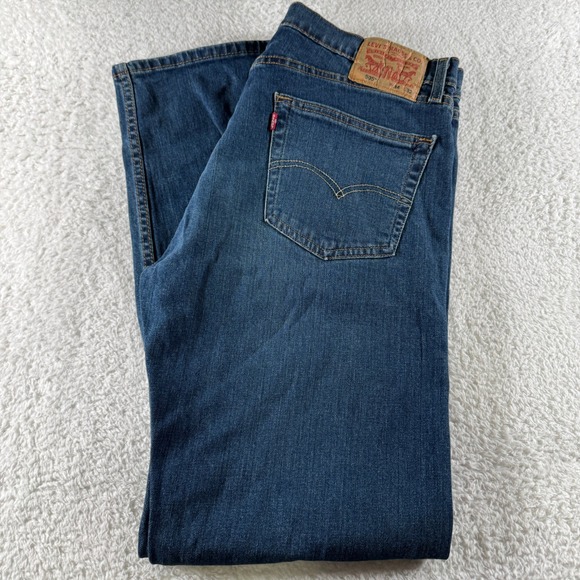 Levi's Other - Men's Size 34x32 Levi 505 Regular Fit Denim Blue Jeans Medium Wash Clean